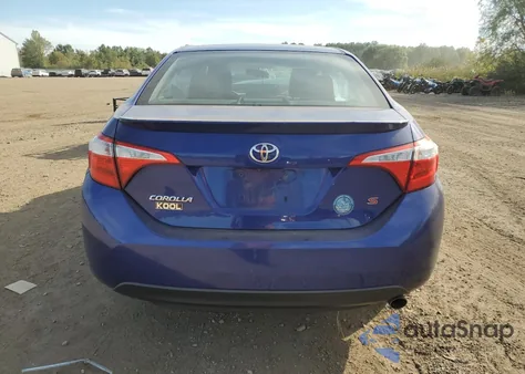2015 Toyota Corolla L from USA, damaged, VIN 2T1BURHEXFC414760